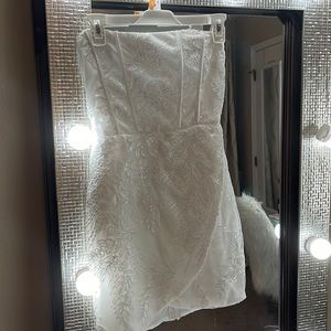 Formal white dress
